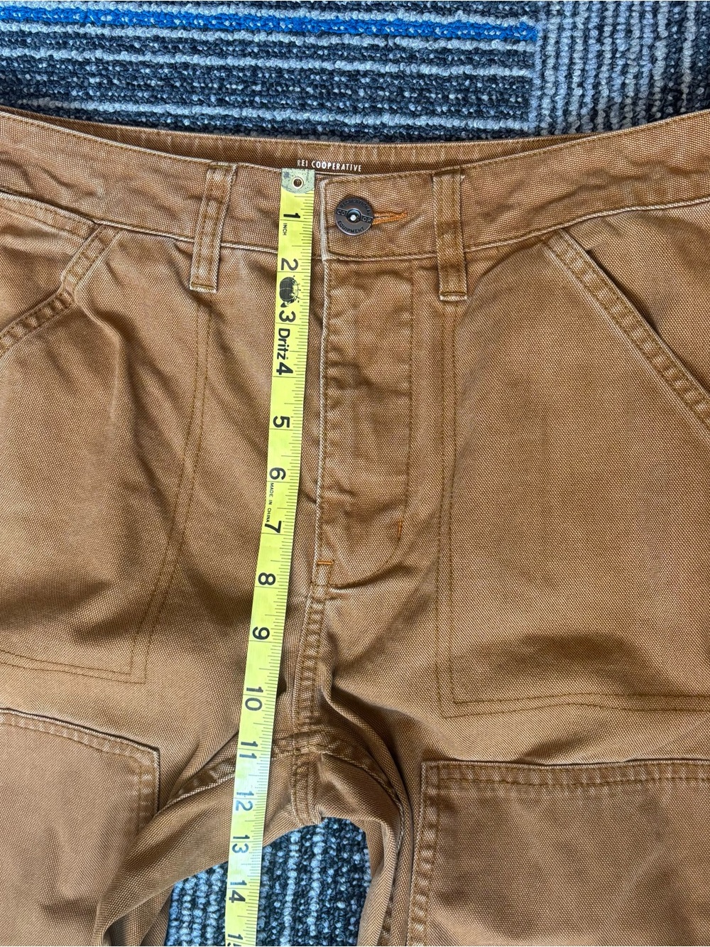 REI womens trailsmith pants double knee canvas size 6 - Picture 10 of 13